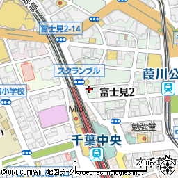 ホテルリブマックス千葉中央駅前周辺の地図