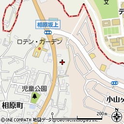 東京都町田市相原町342周辺の地図