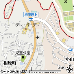 東京都町田市相原町344周辺の地図