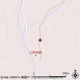 岐阜県美濃市乙狩1487周辺の地図