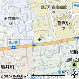 ファミリーマート千葉旭町店周辺の地図