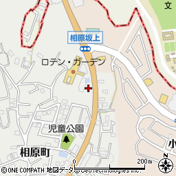 東京都町田市相原町358周辺の地図