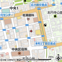 三恵シティホテル千葉周辺の地図