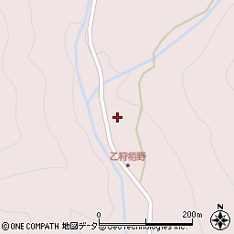 岐阜県美濃市乙狩1501周辺の地図