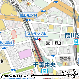 セブンイレブン千葉富士見２丁目店周辺の地図