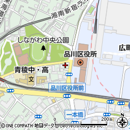 ステーキハウスB＆M 大井本店周辺の地図