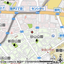 千葉県千葉市中央区新田町12-7周辺の地図