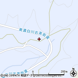 大山白山神社周辺の地図