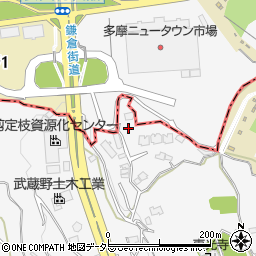 東京都町田市小野路町2946周辺の地図