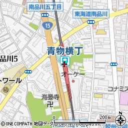 三井住友銀行青物横丁駅 ＡＴＭ周辺の地図