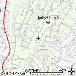 アザーレ西生田周辺の地図
