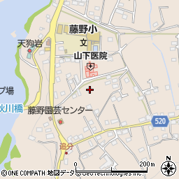 神奈川県相模原市緑区日連596-1周辺の地図