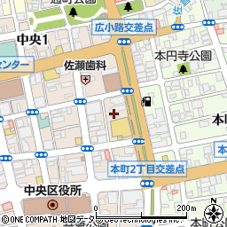 古谷乳業株式会社　本社周辺の地図