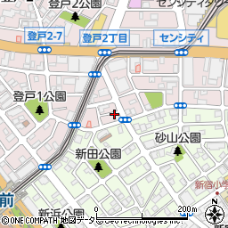 懐石斉藤周辺の地図