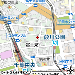 いなせや幸蔵 千葉中央店周辺の地図