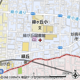 九州電力緑が丘アパート周辺の地図