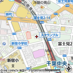 京成パーク千葉中央立体駐車場周辺の地図