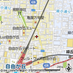 自由が丘総合法律事務所周辺の地図