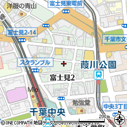タイムズ千葉富士見２丁目第２周辺の地図