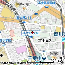 あおぞら銀行千葉支店周辺の地図