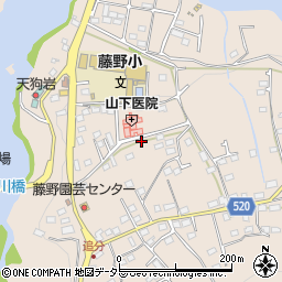 神奈川県相模原市緑区日連592-1周辺の地図