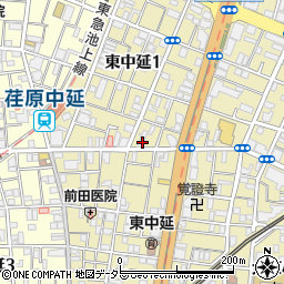 東京都品川区東中延1丁目12-15周辺の地図