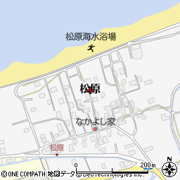 福井県三方郡美浜町松原周辺の地図