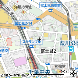 【店内喫煙可】個室×肉寿司と創作和食 はや川 千葉本店周辺の地図