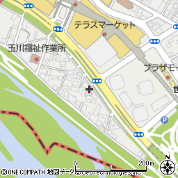 東京都世田谷区玉川1丁目周辺の地図