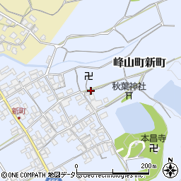 京都府京丹後市峰山町新町周辺の地図