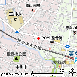 庭cafe433 in Todoroki周辺の地図