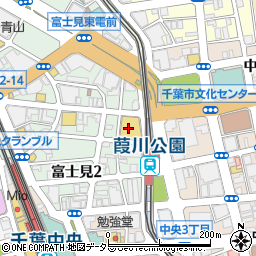 スギドラッグ千葉富士見店周辺の地図