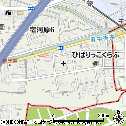 久保田テラス周辺の地図