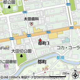 千葉県千葉市中央区都町3丁目周辺の地図