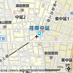 ドトールコーヒーショップ 東急荏原中延店周辺の地図