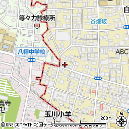 前川動物病院周辺の地図