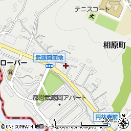 東京都町田市相原町3696周辺の地図