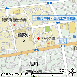 千葉県千葉市中央区鶴沢町19-12周辺の地図