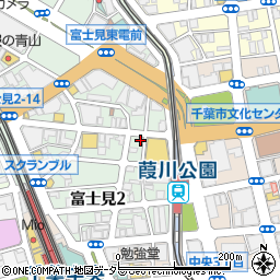 なか卯千葉富士見店周辺の地図