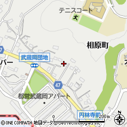 東京都町田市相原町3701周辺の地図