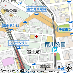 お酒の美術館 千葉中央店周辺の地図