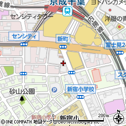 ちばの根岸眼科周辺の地図