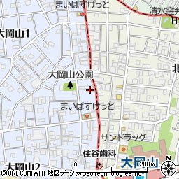 株式会社細渕ガラス店周辺の地図