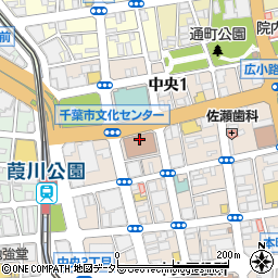 アクサ生命保険株式会社　千葉支社周辺の地図