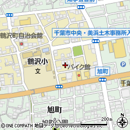 千葉県千葉市中央区鶴沢町19周辺の地図