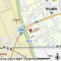 成東学校給食センター周辺の地図