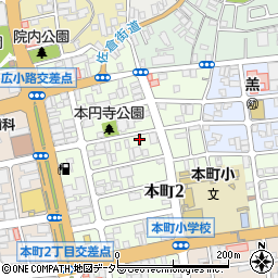 勝又自動車駐車場周辺の地図