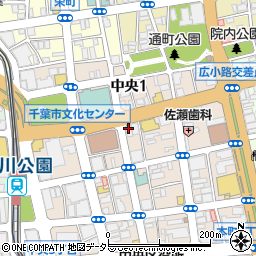 スクールＩＥ千葉中央校周辺の地図