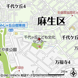 クリーニングＷＡＫＯ　千代ヶ丘店周辺の地図