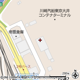 東京国際港運株式会社周辺の地図